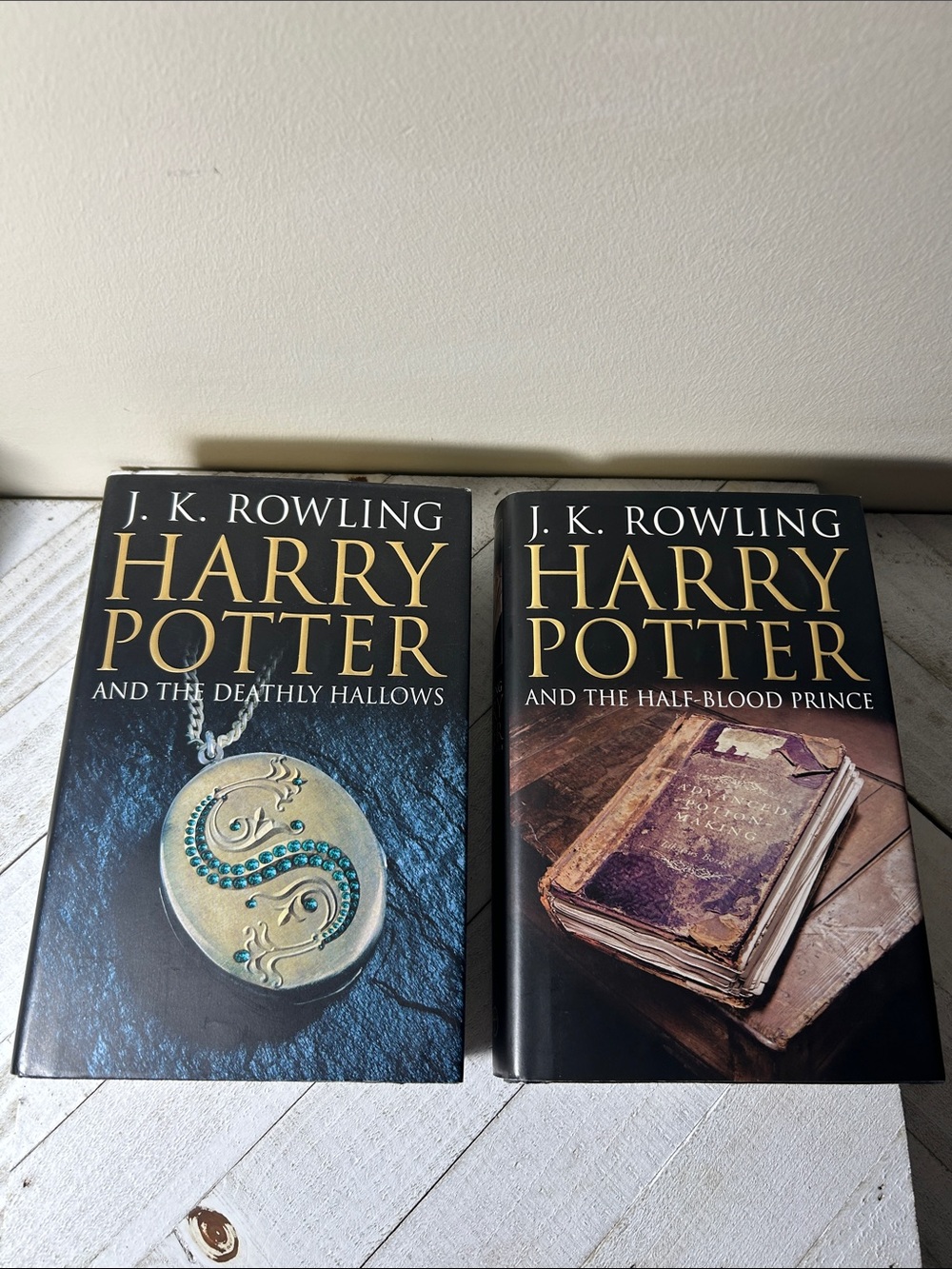 VINTAGE | Harry Potter; The Half Blood Prince(2005) & The Deathly Hallows(2007)